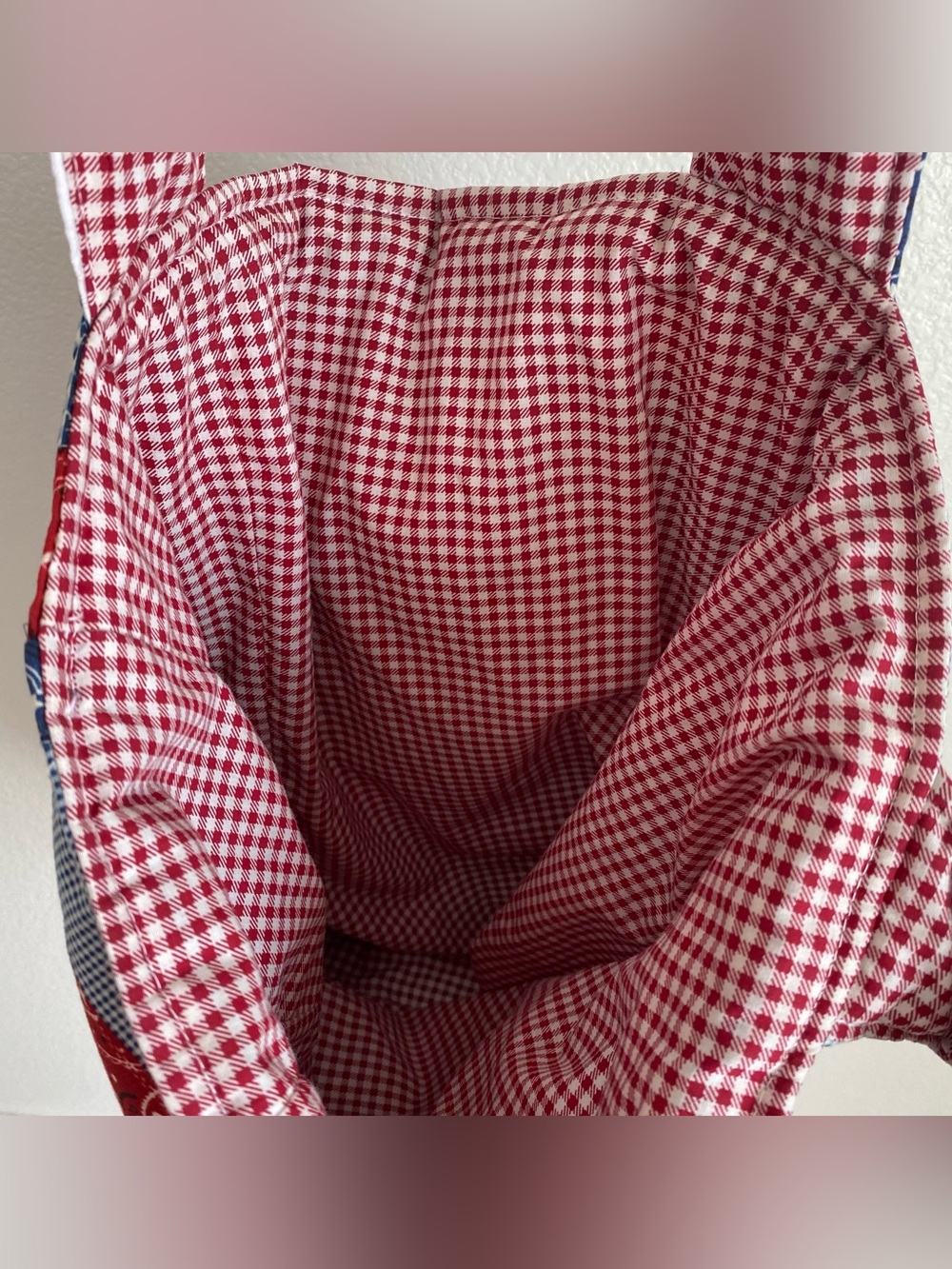 Handmade patchwork tote bag - Picture 10 of 10